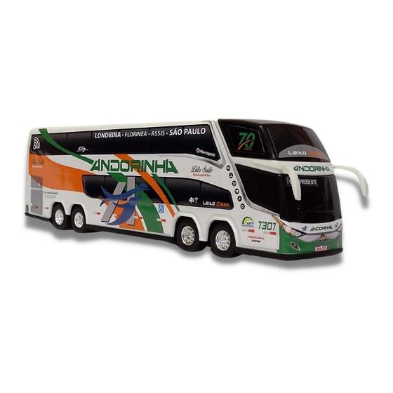 Imagem de Brinquedo Miniatura Ônibus Viação Andorinha G7 30Cm