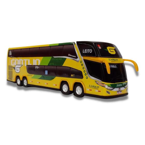 Imagem de Brinquedo Miniatura Ônibus Viação Gontijo Unique G7 Dd