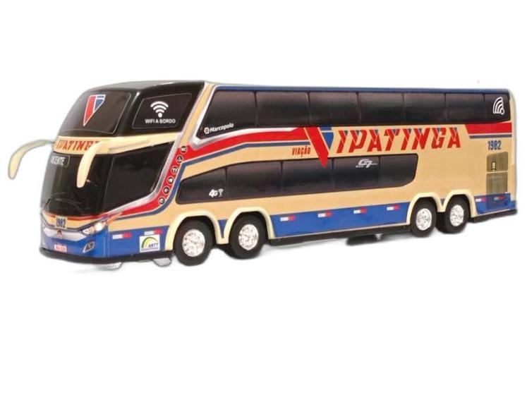 Imagem de Brinquedo Miniatura Ônibus Viação Ipatinga 30Cm