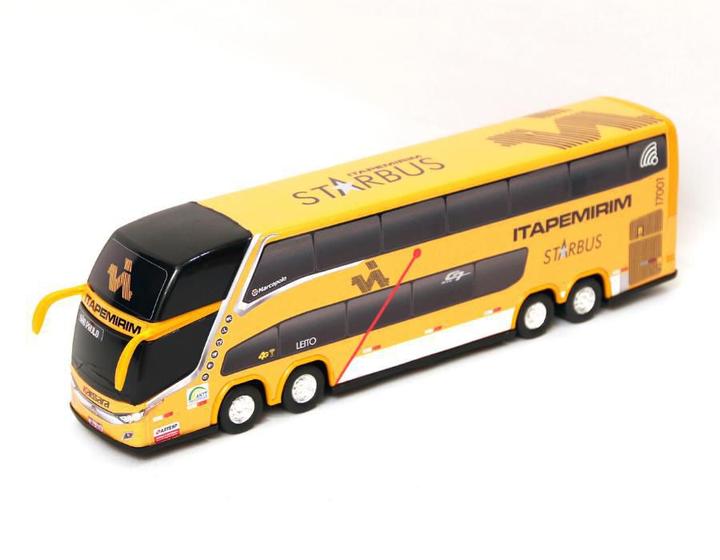 Imagem de Brinquedo Miniatura Ônibus Viação Itapemirim Starbus 30Cm