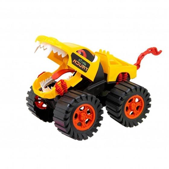 Imagem de Brinquedo Monster Truck Tiger Carrinho Miniatura Picape Fricção 29,5cm