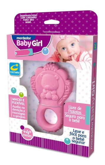 Imagem de Brinquedo Mordedor Baby Girls Bichinhos Sortidos +4 Meses