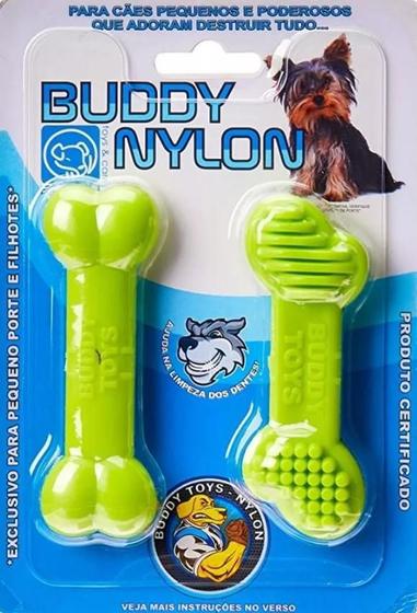 Imagem de Brinquedo Mordedor Buddy Nylon Resistente Cães PP Buddy Toys