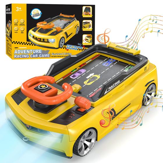 Imagem de Brinquedo musical de volante DY-GO para crianças de 3 a 6 anos com música