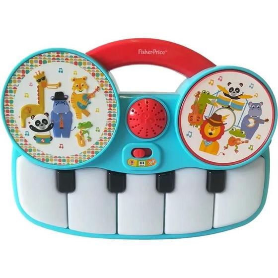 Imagem de Brinquedo Musical Interativo Meu Primeiro DJ Pianito - Fisher-Price