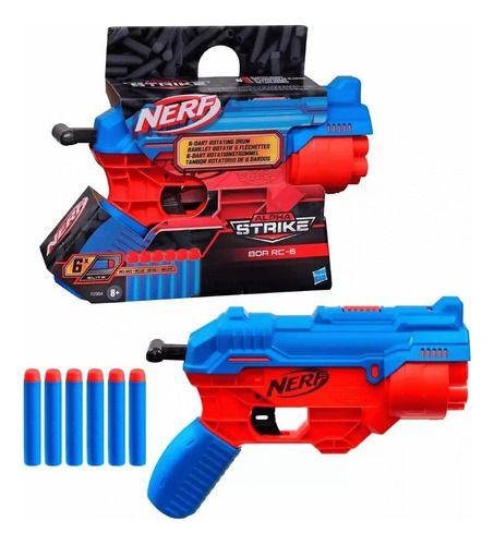 Imagem de Brinquedo Nerf Alpha Lançador De Dardo Strike Boa Rc6 Hasbro