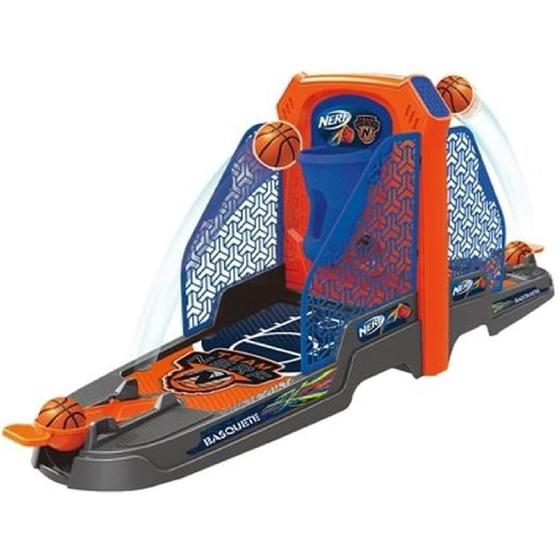 Imagem de Brinquedo Nerf Basquete House 1 a 3 Jogadores Fun F0056-7