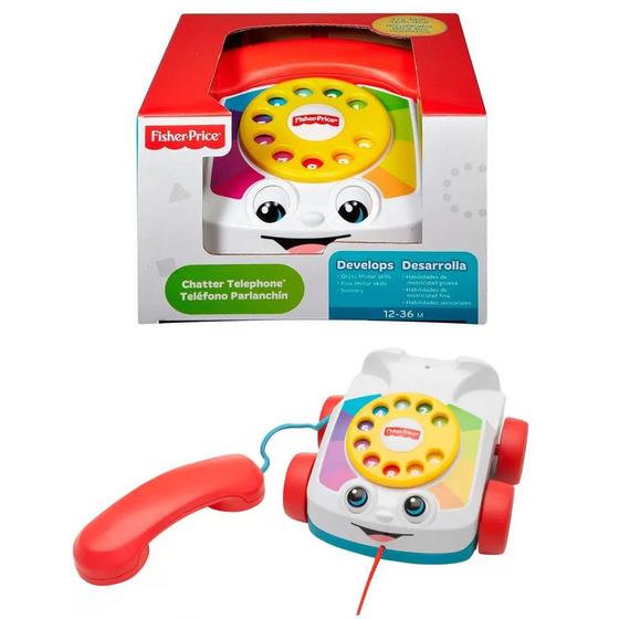 Imagem de Brinquedo Novo Telefone Feliz Fisher Price - DPN22 - Mattel