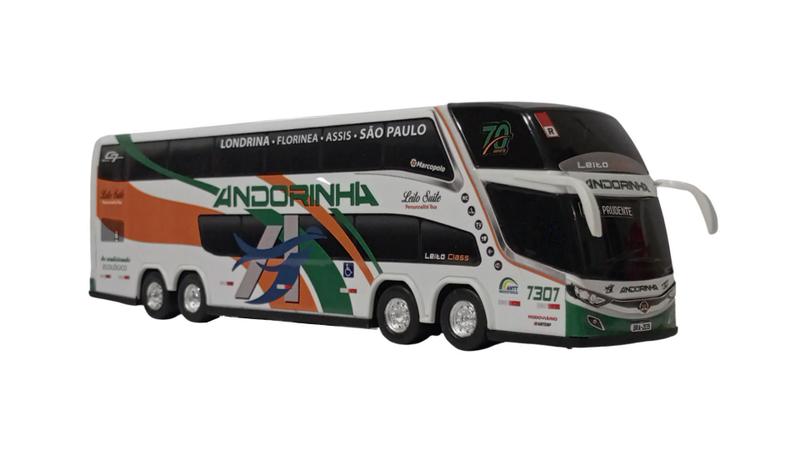 Imagem de Brinquedo Ônibus Miniatura Andorinha 1800 Dd G7