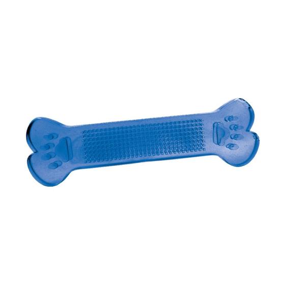 Imagem de Brinquedo Osso Topbone PVC Flex Furacão Pet N3 G - Azul