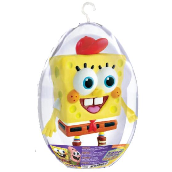 Imagem de Brinquedo Ovo De Páscoa Bebê Infantil Bob Esponja Articulado