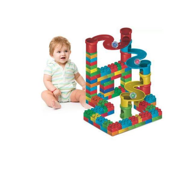 Brinquedo para Bebê Blocks Slide Map Toy Map Toys Carrinho de