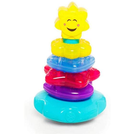 Imagem de Brinquedo Para Bebê Torre Lumina com Luz Som Didático Tateti