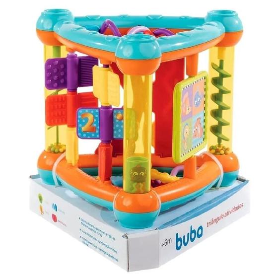 Imagem de Brinquedo Para Bebe Triangulo De Atividades +6 Meses Buba