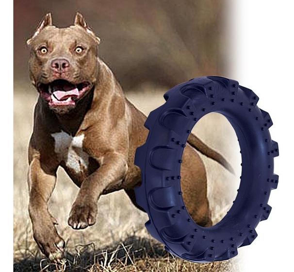 Brinquedo Para Cachorros Pneu Maciço mordedor Para cães Grande - 20cm Menor preço em Brinquedo Para Cachorros Pneu Maciço mordedor Para cães Grande - 20cm