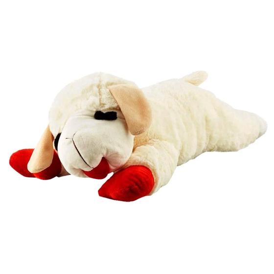 Imagem de Brinquedo para Cães feito em Pelúcia Ovelha Pet Lamb Chop com 60 cm