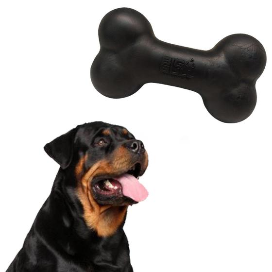 Imagem de Brinquedo Para Cães Osso Maciço Cachorro Grande Rottweiler