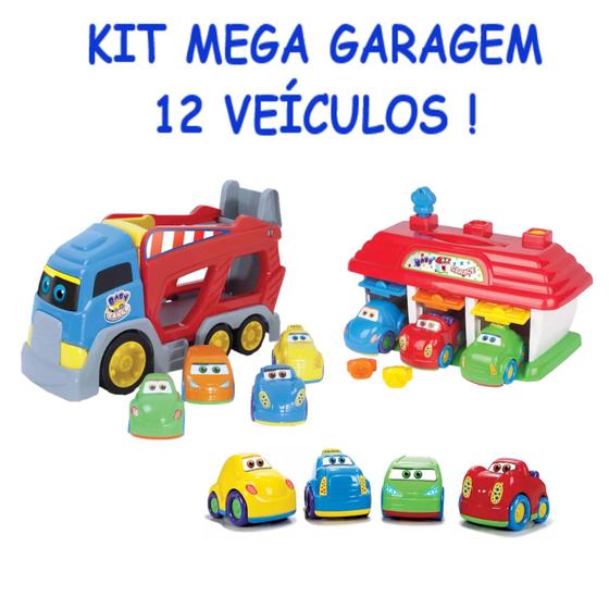 Imagem de Brinquedo Para Crianças Carro Car e Cargo Com Super Garagem