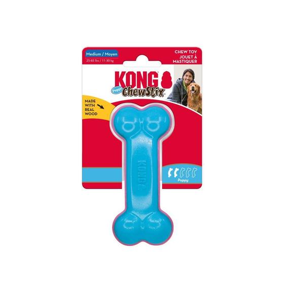 Imagem de Brinquedo para filhotes Kong ChewStix Puppy Curved - Médio
