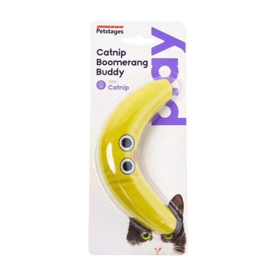 Imagem de Brinquedo para Gato Petstages Catnip Boomerang Buddy 331