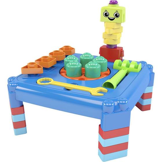 Imagem de Brinquedo para Montar Bancada Mecanico 36PCS Bloco