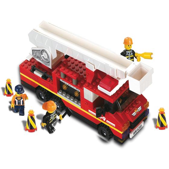 Imagem de Brinquedo para montar Defensores Bombeiros 240 peças Xalingo