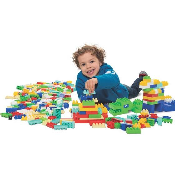 Imagem de Brinquedo para montar mercoblocks 112 pecas merco toys