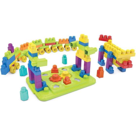 Imagem de Brinquedo para montar super caixa educativa 114 pcs