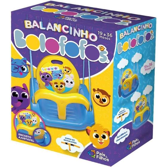 Brinquedo Para Playground Balanço Bolofofos - Pais E Filhos - Balanço ...
