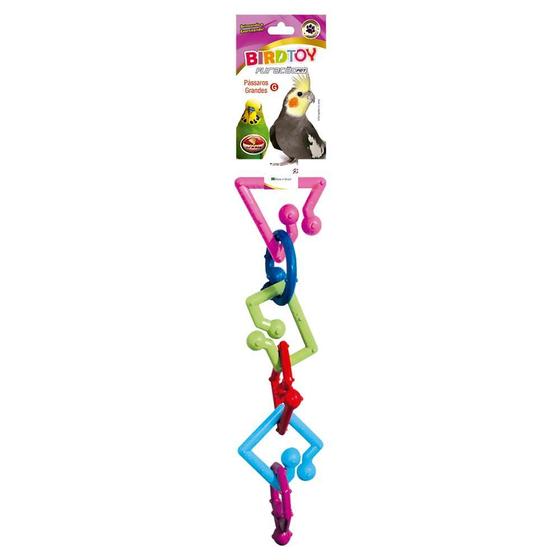 Imagem de Brinquedo passaros bird toy furacaopet g