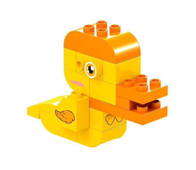 Imagem de Brinquedo  Pato amarelo animais Duplo criativos