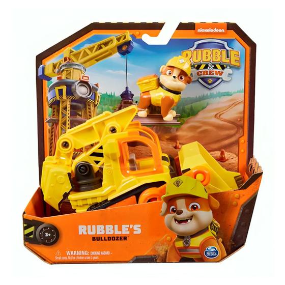 Imagem de Brinquedo Patrulha Canina Escavadeira Rubble 3794B - Sunny