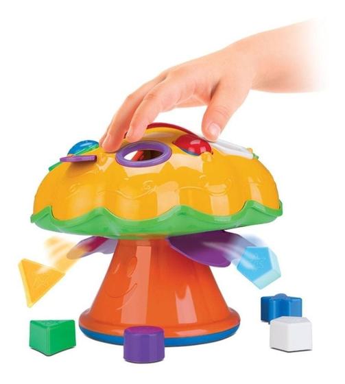 Imagem de Brinquedo Pedagogico Educativo Diver For Baby Cogumelo