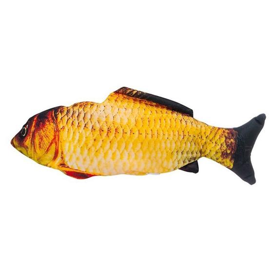 Imagem de Brinquedo Peixe Elétrico Para Cães E Gatos Com Catnip