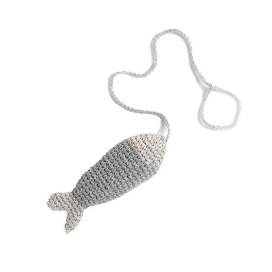 Imagem de Brinquedo Peixinho de Crochê com Catnip Tuna - Tam. Único