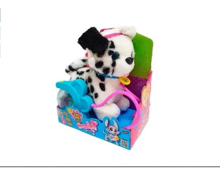 Brinquedo Peluc Cachorro Interativo Som Coleira Walking Petz Menor preço em Brinquedo Peluc Cachorro Interativo Som Coleira Walking Petz