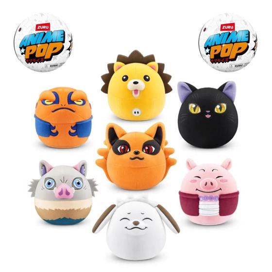 Imagem de Brinquedo Pelúcia Infantil Colecionável Anime Pop Surpresa Plush Fofinho Fofo Macio Original Lançamento Candide