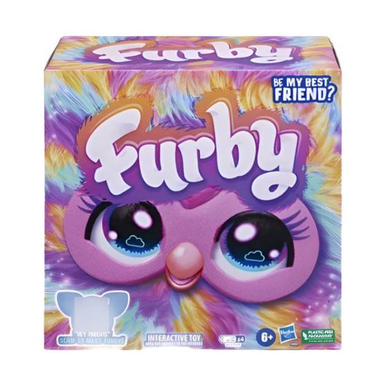 Imagem de Brinquedo Pelucia Interariva Furby Tie Dye - Hasbro F8900