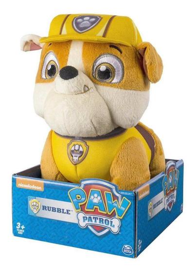 Imagem de Brinquedo Pelucia Patrulha Canina Rubble 30Cm Da Sunny 1345