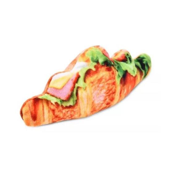 Imagem de Brinquedo Pelúcia Plush Pet Croissant Cachorro Caes
