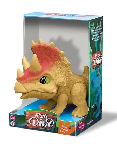 Imagem de Brinquedo Pequeno Dinossauro Triceratops +3 Anos Bambola Brinquedos