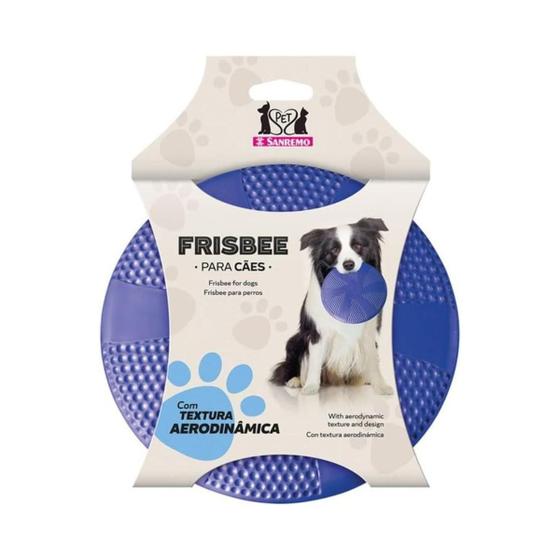 Imagem de Brinquedo Pet Frisbee Dog Plástico Sanremo Cor Azul