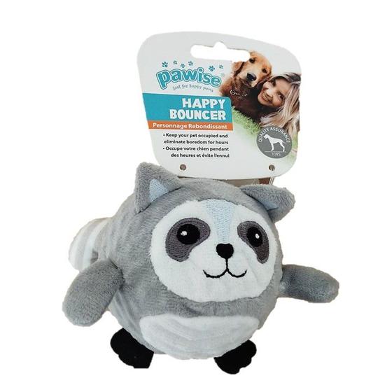 Imagem de Brinquedo Pet pra Cachorro Bolinha saltitante Pelúcia Pawise