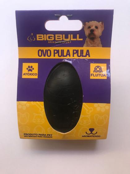 Imagem de BRINQUEDO PET RESISTENTE  para Cachorro em Borracha Macica Aromatizada (PULA E FLUTUA) - formato OVO