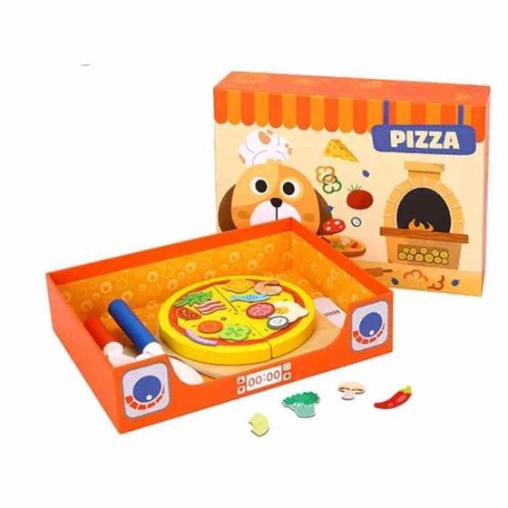 Imagem de Brinquedo Pizza Caseira - Tooky Toy