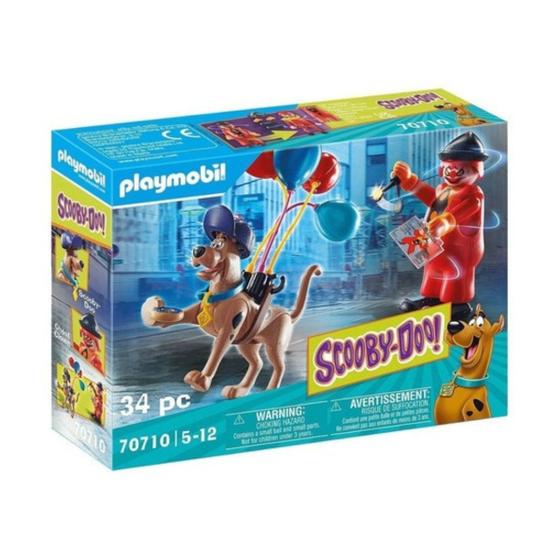 Imagem de Brinquedo Playmobil 70710 Scooby Doo Aventura Palhaco Sunny