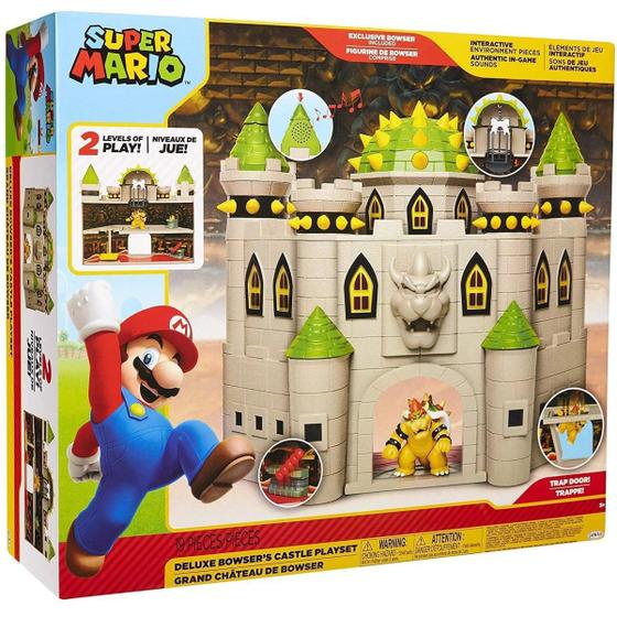 Imagem de Brinquedo Playset Super Mario Castelo do Bowser Candide 3017