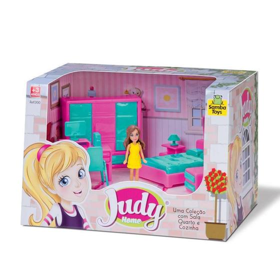 Imagem de Brinquedo Quarto Com Boneca Coleção Judy Completa