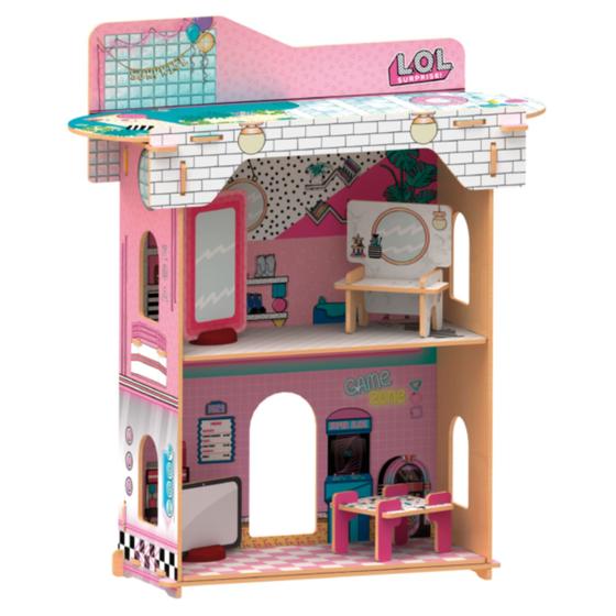Imagem de Brinquedo Quebra-Cabeça 3D da Casa da LOL Surprise - Xalingo 21810