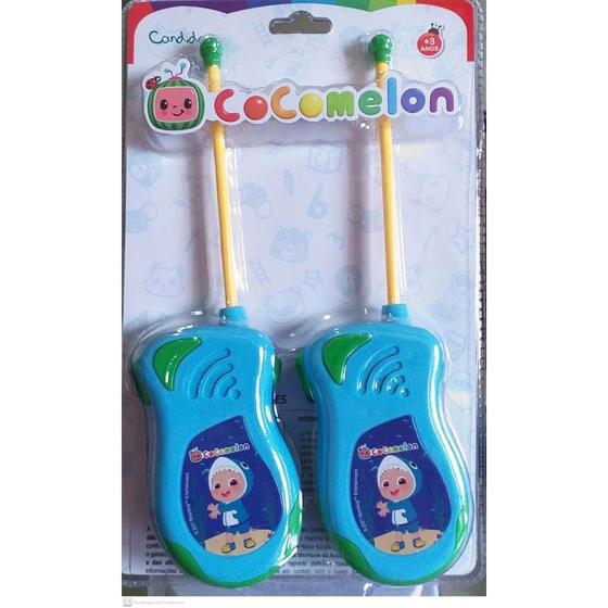 Imagem de Brinquedo Radio Walkie Talkie Cocomelon Candide 3360 Homologação: 26861811346